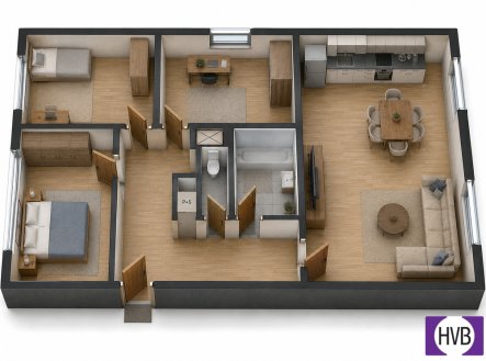 Prodej bytu, 4+kk, 70 m²