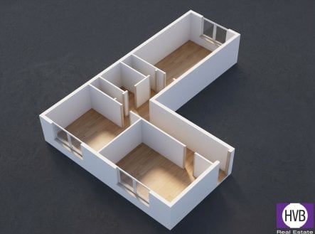Prodej bytu, 2+1, 62 m²