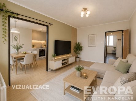 Prodej bytu, 3+1, 64 m²
