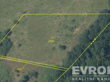 Prodej pozemku, trvalý travní porost, 3 521 m²