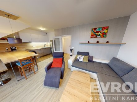 Pronájem bytu, 3+kk, 64 m²