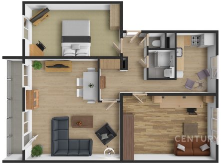 Prodej bytu, 3+1, 80 m²