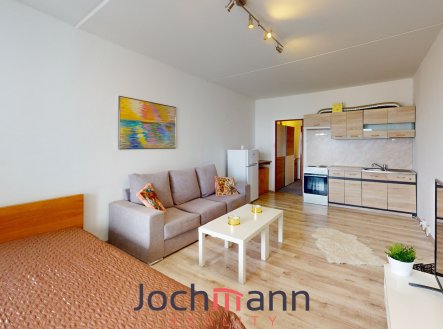 Bedroom (5) | Pronájem bytu, 1+kk, 34 m²