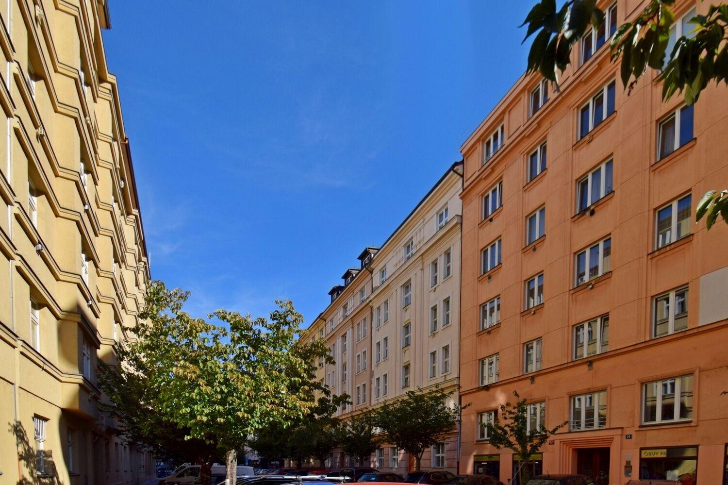 Prostorný 1+1 s balkonem 66 m2 u metra Flora, Praha 3