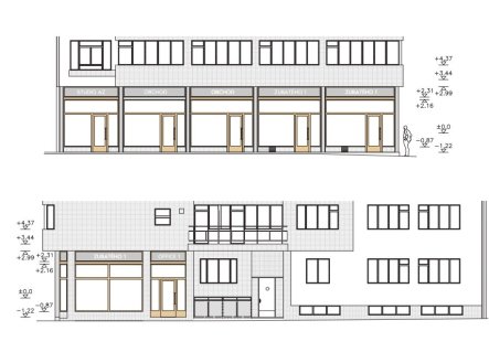 Pronájem obchodní prostory, 183 m²