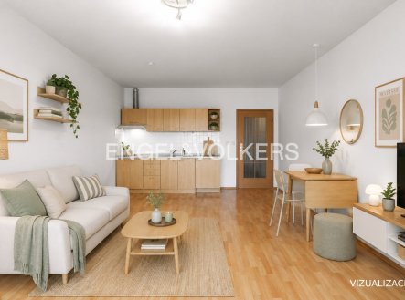 Prodej bytu, 1+kk, 41 m²