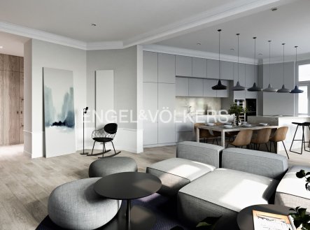 Pronájem bytu, 4+kk, 167 m²