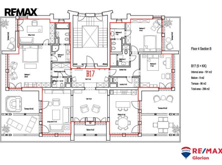 Prodej bytu, 5+kk, 191 m²