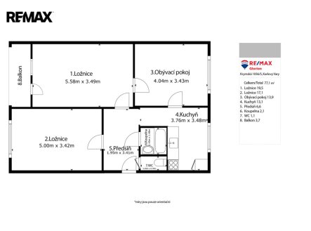 3-1.jpg | Prodej bytu, 3+1, 73 m²