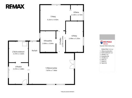 Prodej domu/vily, 119 m²