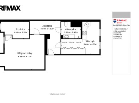 Prodej bytu, 2+1, 85 m²