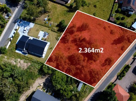 Prodej - pozemek pro bydlení, 2 364 m²