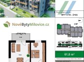 Prodej bytu, 2+kk, 64 m²