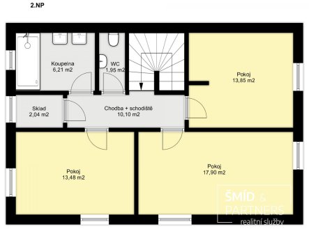 Prodej bytu, 5+kk, 136 m²