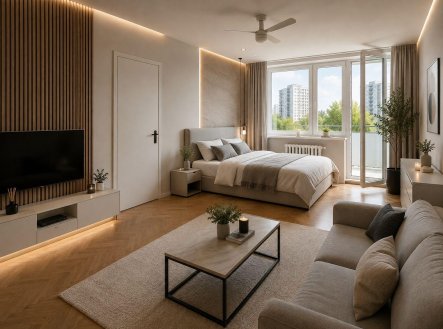 Prodej bytu, 1+1, 60 m²