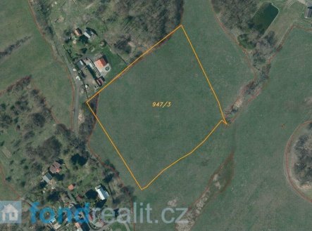 Prodej pozemku, zemědělská půda, 21 494 m²
