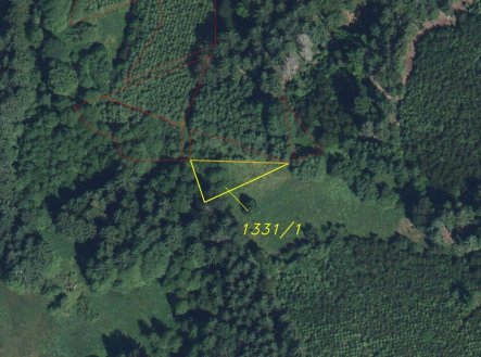 Prodej pozemku, zemědělská půda, 496 m²