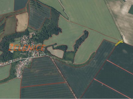 Prodej pozemku, zemědělská půda, 1 121 m²