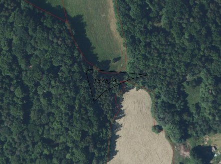 Prodej pozemku, zemědělská půda, 1 263 m²