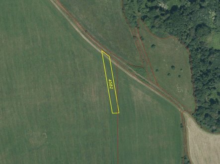 Prodej pozemku, zemědělská půda, 1 430 m² obrázek