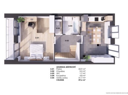 Prodej bytu, 4+kk, 143 m²
