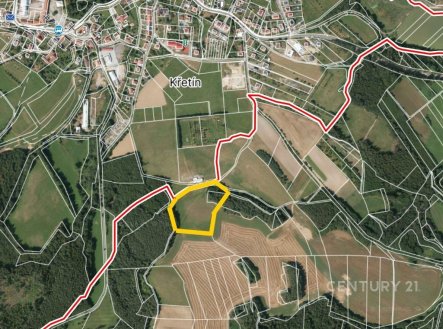 Prodej pozemku, zemědělská půda, 15 527 m²