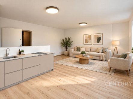 Prodej bytu, 2+kk, 47 m²