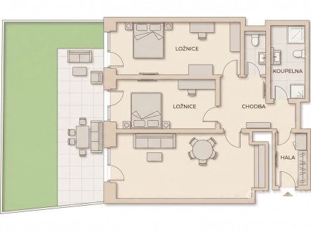Prodej bytu, 3+kk, 138 m²