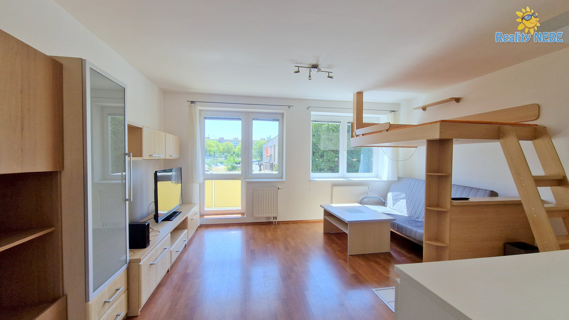 Pronájem bytu 1+kk/B/S, 41 m2, Boloňská, Praha 10, Horní Měcholupy