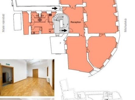 Pronájem kanceláře, 500 m²
