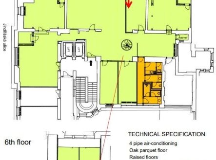 Pronájem kanceláře, 466 m²