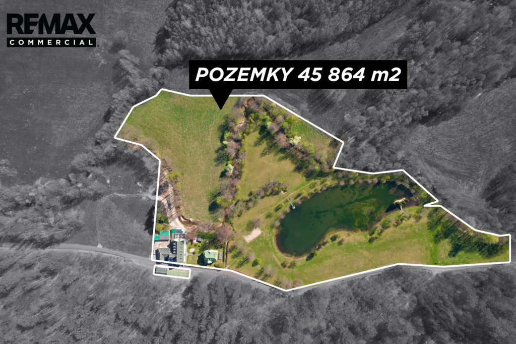 vyznačené pozemky