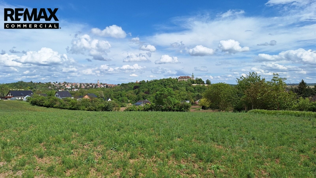 pohled na pozemky