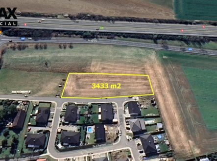 Prodej pozemku pro komerční výstavbu, 3 433 m²