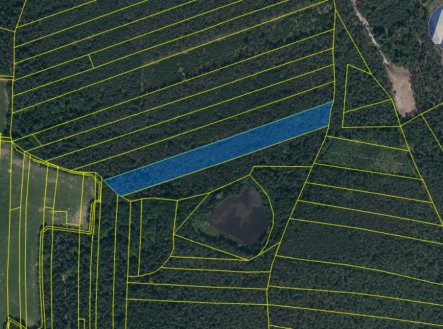 Prodej pozemku, les, 13 103 m²