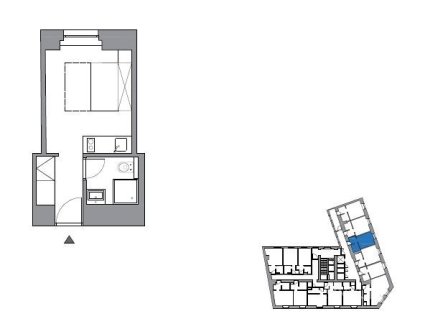 Prodej bytu, garsoniéra, 14 m²