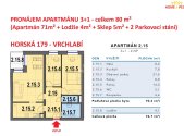 Pronájem bytu, 3+1, 80 m²