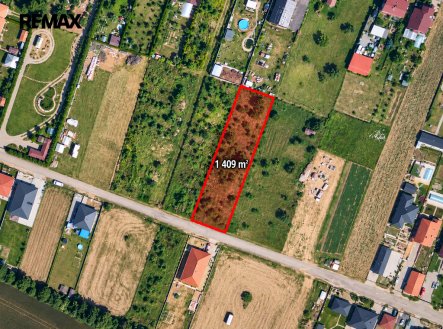 Prodej pozemku pro bydlení, 1 409 m²