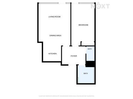 Pronájem bytu, 2+kk, 68 m²
