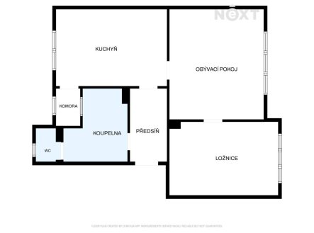 Prodej bytu, 2+1, 71 m²