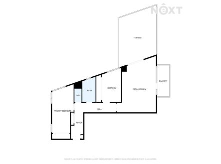 Pronájem bytu, 3+kk, 86 m²
