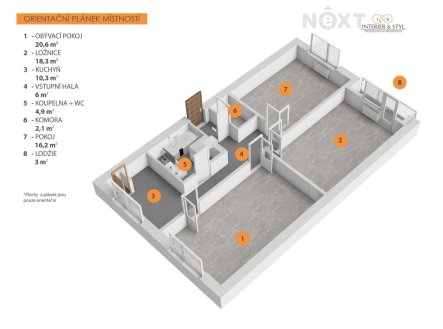 Prodej bytu, 3+1, 84 m²