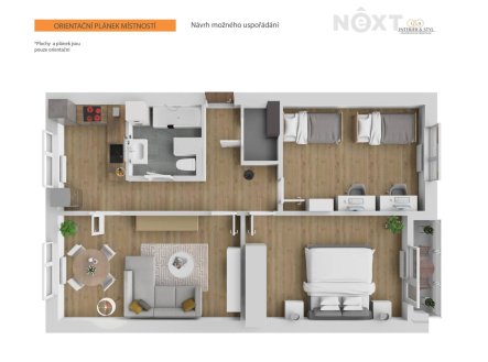Prodej bytu, 3+1, 84 m²