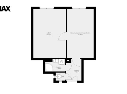 u-pruhonu-1199-19-neokotovany.jpg | Pronájem bytu, 2+kk, 44 m²