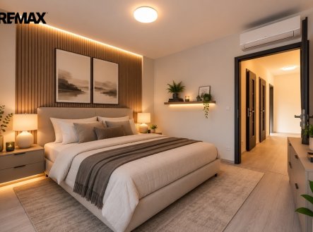 vizualizace ložnice | Prodej - dům/vila, 115 m²
