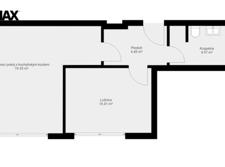 Prodej bytu, 2+kk, 41 m²