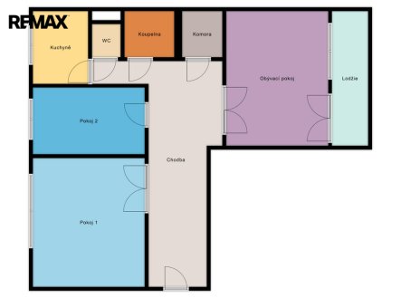 Prodej bytu, 3+1, 69 m²