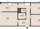 Prodej bytu, 3+1, 73 m²