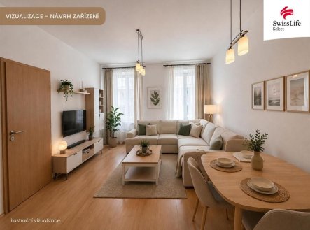 Pronájem bytu, 2+kk, 40 m²