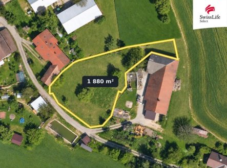 Prodej pozemku pro bydlení, 1 880 m²